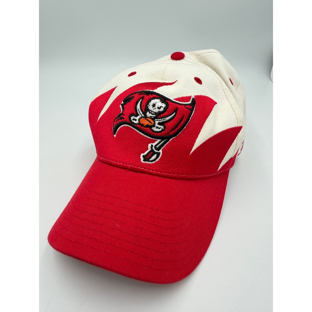 NFL Equipment Tampa Bay Buccaneers Hat Mens OSFM Red White Strapback